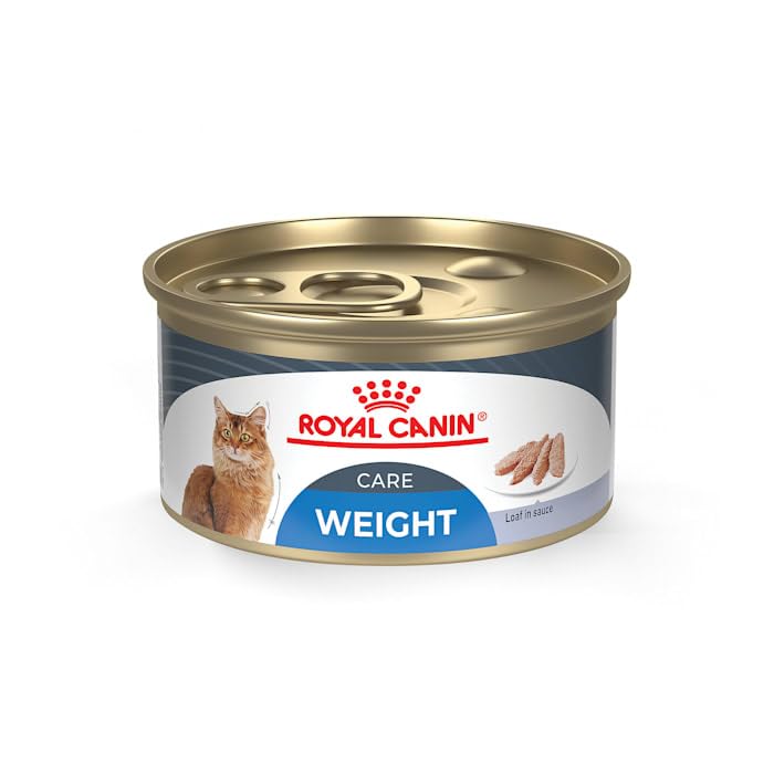 Royal Canin Feline Care Nutrition Weight Care Adult Loaf in Sauce Cat Food, 3 oz (Pack of 24)
