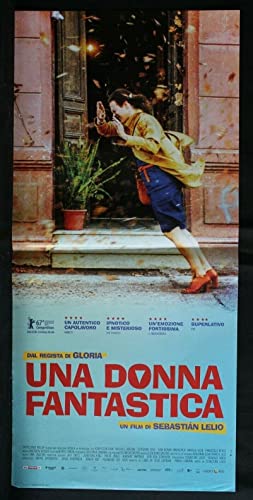 UNA DONNA FANTASTICA - Lelio - Vega, Reyes - LOCANDINA ORIGINALE 2017
