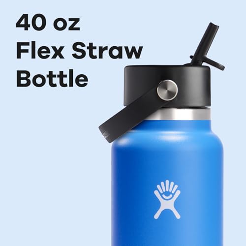 Hydro Flask 40 Oz Wide Flex Straw Cap Cascade - 3