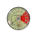 Scubapro Kapseltiefe, 60 m, Druckminderer-Set für Kaltwasser, Unisex, Erwachsene, Metric, Einheitsgröße