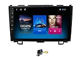 Android 10 OS Double Din Car Radio Stereo GPS Can-Bus Mirrorlink Bluetooth OBD2 Multi Touch Screen Video Player for Honda CRV 2007 2008 2009 2010 2011