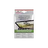 NIGRIN Scheibenversiegelungs-Set, mit Reinigungs-Paste und getränktem Tuch, verbessert die Sicht, 25 g