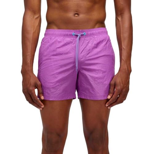 Costume Sundek uomo M504BDN5100 lilla lovegoodcorto vita elasticata crinkled PE24