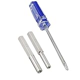 WEPUSEN Security Tri-wing Y Trigram Screwdriver 3.8mm 4.5mm Nut Bits for Nintendo NES SNES N64 Wii NDS, Gamecube, Gameboy Advance Sega Game Gear Tool Kit