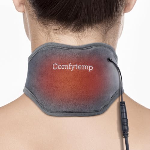 Neck Heating Pad, USB Wearable Heating Pad, Heated Neck Wrap for Comfortable Warmth, 3 Heat...