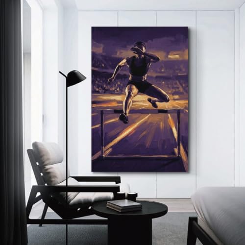 Poster athlétisme OKAHYS impression sur toile moderne de salon - 3