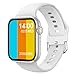 Produktbild BfL T800 Smart Watch Männer 2021 Bluetooth Call DIY Gesicht Iwo 13 Pro Series 6 Smartwatch Knob-Taste 1.72 Vollbild Für Android Ios,Weiß