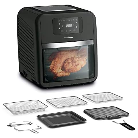 Freidora de Aire Sin Aceite Moulinex Easy Fry Oven & Grill AL5018 9 en 1 Cover