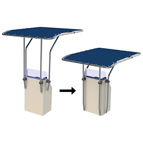 Oceansouth T-Top Alluminio Retrattile 1,20 X 1,70 mt