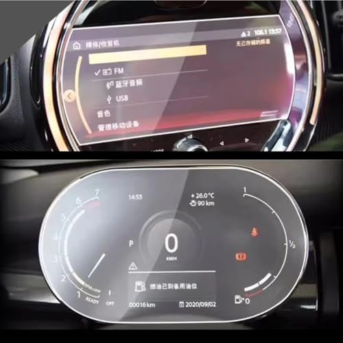 Verre trempé pour Mini protection écran HD anti-rayures système GPS