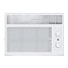 GE Window Air Conditioner Unit, 5,000 BTU for Small Rooms up to 150 sq ft. with Manual Adjustable Fan and Cooling Settings, Perfect for Small Bedroom or Living Room, Easy Install Kit Included, White