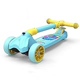 Este Scooter se puede ajustar a diferentes ajustes de altura para adaptarse al niño, lo cual es conveniente para niños de diferentes alturas.Recomendado para mayores de 3 años.