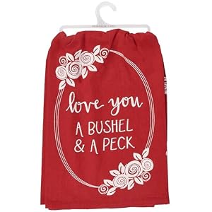 Primitives by Kathy Love You Kitchen Towel