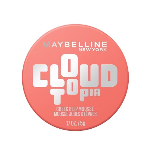 Maybelline New York - Blush en Mousse Multi-Usage - Joues & Lèvres - Fini Mat Flouté - Texture légère - Tenue Jusqu'à 14h - Résiste au Transfert -...