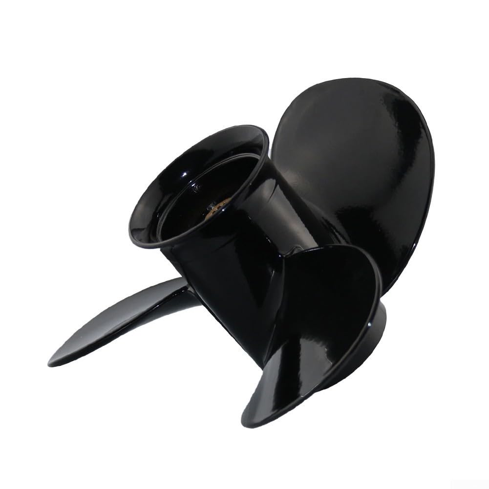 Elica in alluminio a 3 pale 9-1/4 diametro 9 passo rotazione destra 14 per fuoribordo Mercury 9.9-20HP