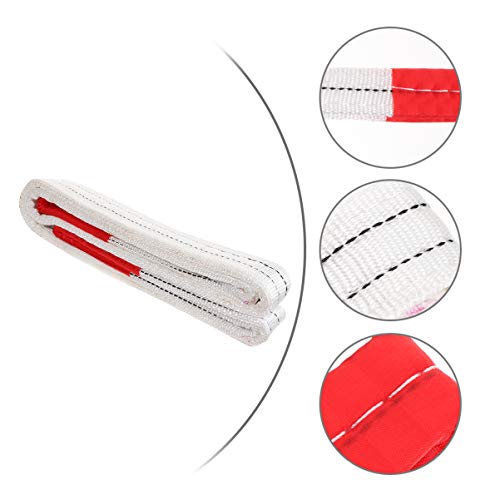 UKCOCO 2 Pcs Cintas da Eslinga de Levantamento Resistente 2 Toneladas de Capacidade Web Eslinga de L