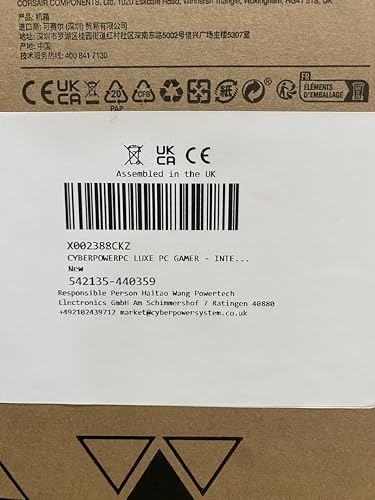 CyberPowerPC Luxe Gaming PC - Intel Core i7-12700KF, Nvidia RTX 4060 8GB, 32GB RAM, 1TB NVMe SSD, 650W 80+ PSU, Wi-Fi, Liquid Cooling, Windows 11, Ark RGB CyberPowerPC Luxe Gaming PC - Intel Core i7-12700KF, Nvidia RTX 4060 8GB, 32GB RAM, 1TB NVMe SSD, 650W 80+ PSU, Wi-Fi, Liquid Cooling, Windows 11, Ark RGB
