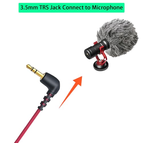 Câble de microphone USB C vers 3,5 mm cordon audio pour Rode Wireless ME et iPhone - 5