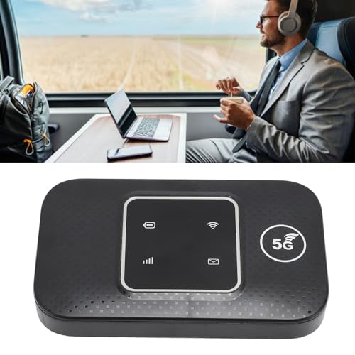 Image of Generic 4G LTE Mobile WiFi Hotspot 150Mbps High Speed Support 10 Devices for Travelers Wireless Internet Router with SIM Card Slot for Computers, Smart TVs, 3.86x0.79x2.28in