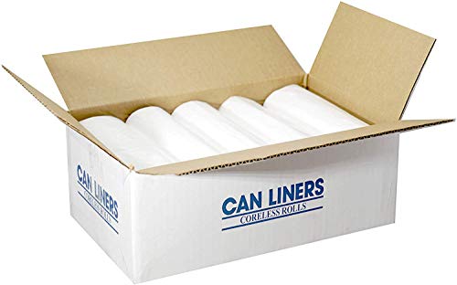 Reli. Supervalue 33 Gallon Trash Bags (250 Count Bulk) Clear, Made In Usa | 30 Gallon - 33 Gallon Trash Bags/Garbage Bags - Clear Recycling Bags/Can Liners For 30 Gal - 32 Gal - 33 Gal Strength #TOP1