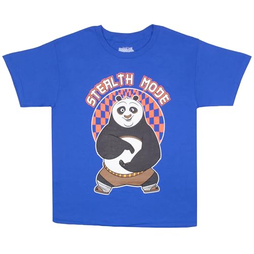 Isaac Morris Limited Kung Fu Panda Boy's Graphic Print T-Shirt 2-Pack - Short Sleeve Tees Bundle for Kids2