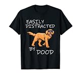 Distrait par mon chiot Goldendoodle T-Shirt