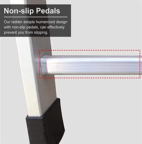 Échelle de lit superposé argent escabeau portable pour lit double - 6