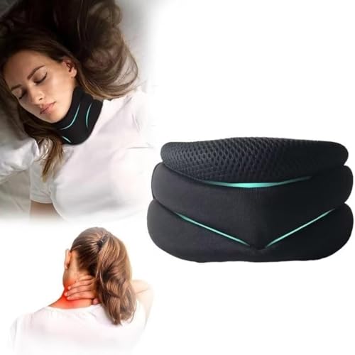 Vitavix NeckSupport - Snore Relief Neck Rest Ergonomic Adjustable Soft Foam Sleep Collar Never Snore Again Travel Neck Pillow Adjustable Neck Brace for Neck Pain Relief (Necksupport *1PCS)