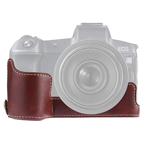KMLPJP Canon EOS Rp1/4C`XbhPUU[Jn[tP[Xx[X p (Color : Coffee)