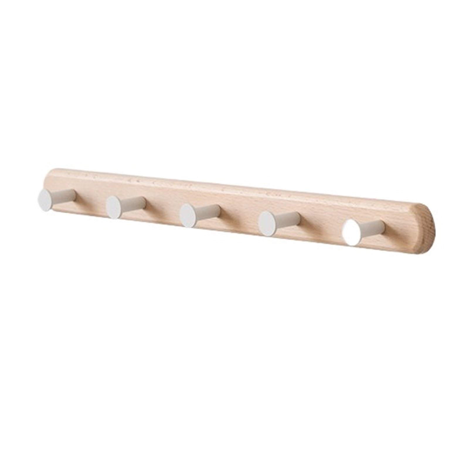 xN4gU9jf3c Bedroom Wood Coat Hook, Luxury Style, Creative Design, No Drilling Required, Wall-Mounted Rack Storage(White,XXL)