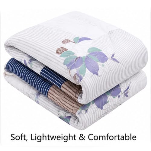 Image of Warmland 220 GSM Ultra Super Soft Reversible Luxury AC Comforter | All Season King Size 3 Layered Quilted Blanket for Double Bed (223.52 cm x 218.44 cm)