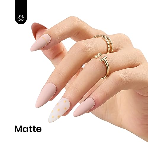 beetles Nude Gel Polish - 15ml 0.5Oz Hazelnut Milk Soak Off Gel Nail Art Manicure Salon DIY Nail Polish Design Decoration at Home Uv Nails Lamp Needed - 6