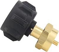 Vista 6 de Hooshing Adaptador de Recarga de Propano para Tanques de Propano de 1 lb Válvula Reguladora QCC1 Compatible con Tanque de Propano QCC1/Tipo1