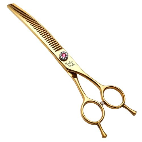 Fenice Peak curved dog grooming scissors 7.0"