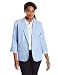 Napa Valley Women's Plus-Size Patch Pocket Linen Look Jacket