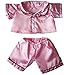 Pink Satin PJ's Clothes Outfit Fits Most 14