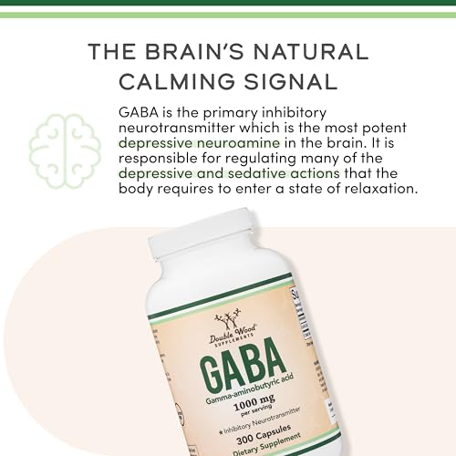 Double Wood Supplements Extra Strength GABA
