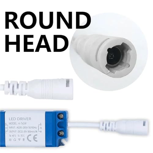 Driver LED 8-12W pour réparer un plafonnier qui clignote transformateur DC - 4