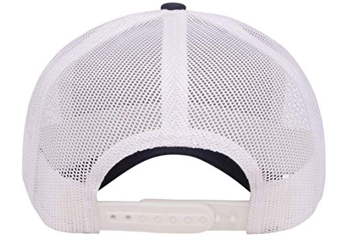 Yupoong Yp Classics Retro Trucker Cap, Navy/White, Osfa #TOP3