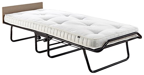 JAY-BE Supreme Folding Bed with Luxury Pocket Sprung Mattress and Automatic Folding Legs - Single
