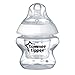 Tommee Tippee Closer To Nature First Feed Baby Bottle, Extra Slow Flow, 5 Ounce, 1 Count