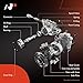 A-Premium Power Steering Pump Compatible with Honda Accord 1998 1999 2000 2001 2002, 3.0L Naturally Aspirated, Replace # 56110-P8C-A01, 56110-P8A-003