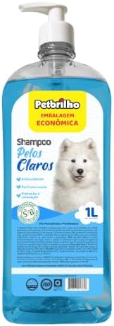 Shampoo Petbrilho Pelos Claros 1L