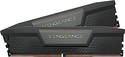 CORSAIR VENGEANCE RGB DDR5 RAM 32GB (2x16GB) Up to 6000MH…