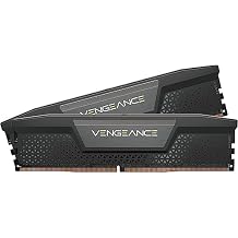 Corsair Vengeance DDR5 RAM 64GB 2x32GB 6000MHz CL40-50-50-96 1.35V Intel XMP 3.0 Computer Memory Black CMK64GX5M2D6000C40