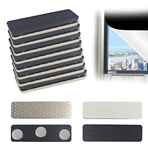 8 Pair Curtain Magnets Closure,Magnetic Closure for Blackout Curtains Window Cover,Magnetic Curtain Clips to Hold Curtains Closed,Blackout Blinds Accessory