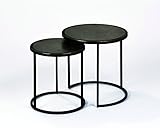 Patinierte Sandguss Platte aus Aluminium