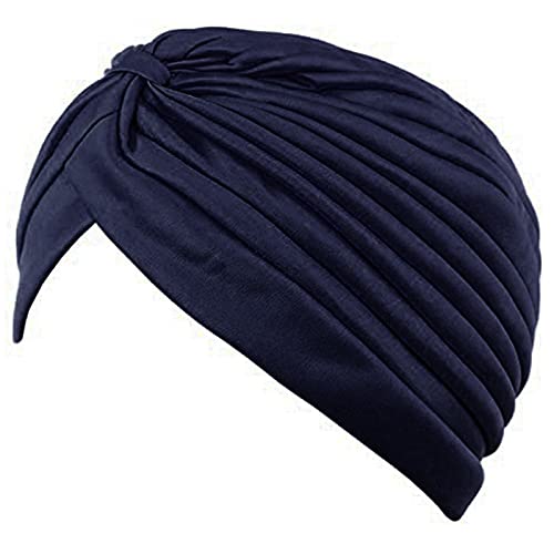 FNKDOR Bonnet de Nuit Sommeil Femme Bonnet Turban Foulard Islamique Bonnet Perte de Cheveux Cancer Chimio Chapeau Cover