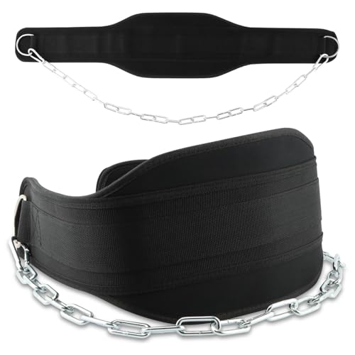 Why Every Lifter Should Own a Dip Belt (Even If You’re Not a Powerlifter) Dip Belt for Weightlifting,Weighted Pull Ups Belt with Chain,Weig...