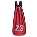 Bolsa de fútbol mochila de almacenamiento deportiva, bolsa con cordón personalizable, bolsa de gimnasio, bolsa con cordón para balón de fútbol, baloncesto, natación, juguete de piscina, rojo